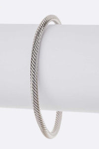 Designer Cubic Open Bangle