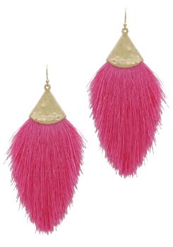 Metal Tassel Earrings