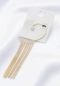 Rhinestone Ear Cuff