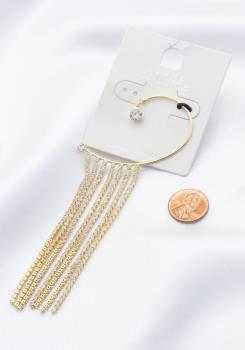 Rhinestone Ear Cuff