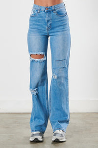 Downtown Distressed Denim