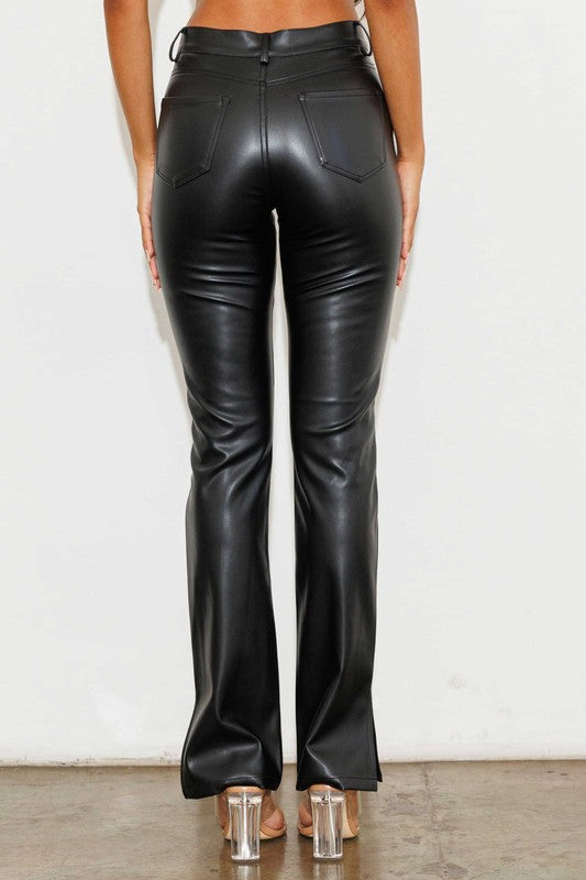 Mocha Moment Leather Pants – 3125 Clothing