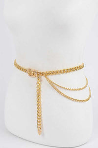 Iconic Layer Chain Belt