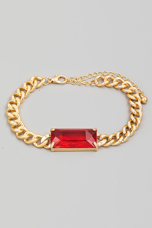 Red Stone Bracelet