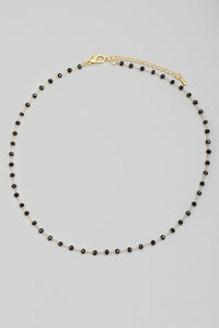 Dainty Bead Chain Necklace